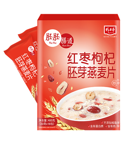 红枣枸杞胚芽燕麦片480g