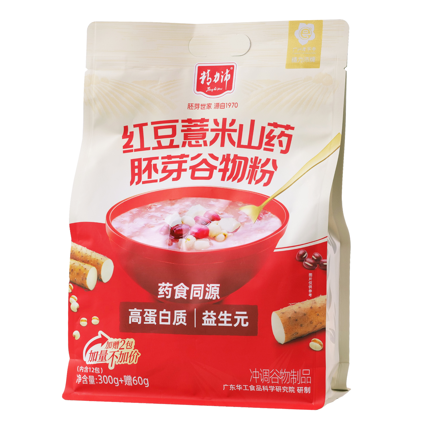 红豆薏米山药胚芽谷物粉360g