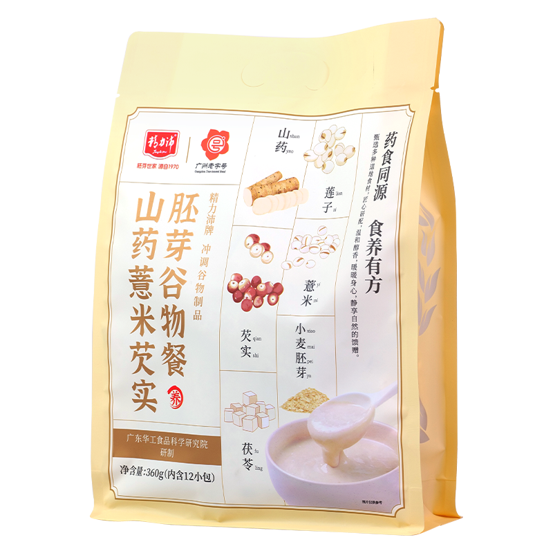 山药薏米芡实胚芽谷物餐360g